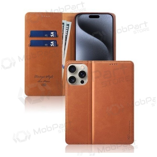 Handyhülle HDD Magnetic Wallet Case Samsung S901 S22 5G Violett