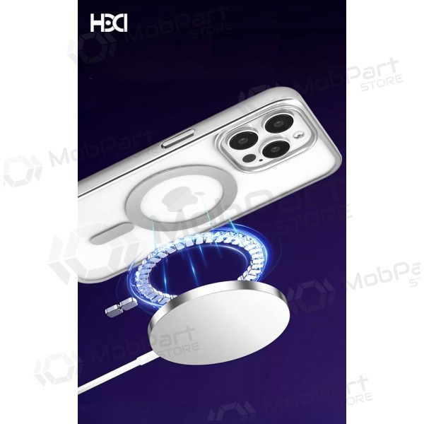 Handyhülle HDD Electro MagSafe Case Apple iPhone 17 Pro Max Grau