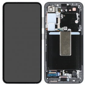 Samsung Galaxy S23 Display (original) (schwarz) (mit Rahmen)