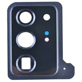 Samsung N985 / N986 Galaxy Note 20 Ultra Kameraglas (Schwarz) (mit Rahmen)