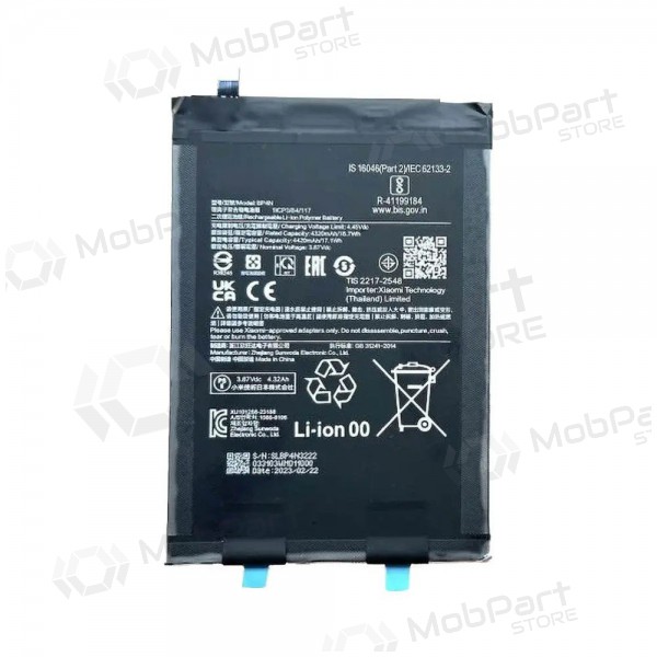 Akumuliatorius original Xiaomi Pad 6 4420mAh BP4N (service pack)