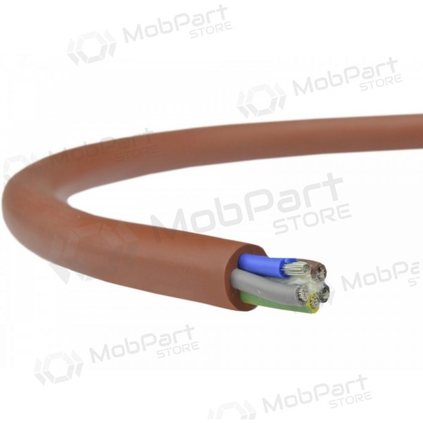 Flexibles Kabel SIHF 5x6 mm² Kupfer Silikon