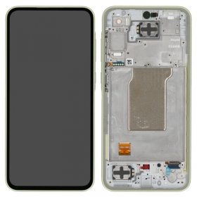Samsung Galaxy A35 Display (Awesome Lemon) (mit Rahmen) (original)