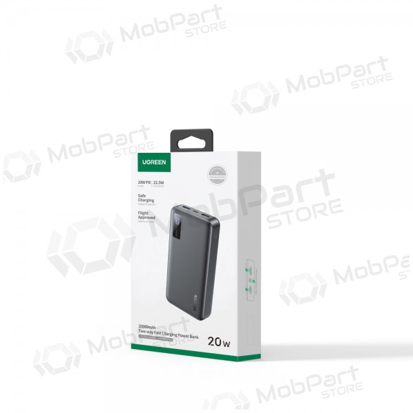 externe Batterie Power Bank Ugreen PB313 20W 20000mAh (25683) Schwarz