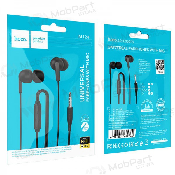 Ausinės Hoco M124 3,5mm
