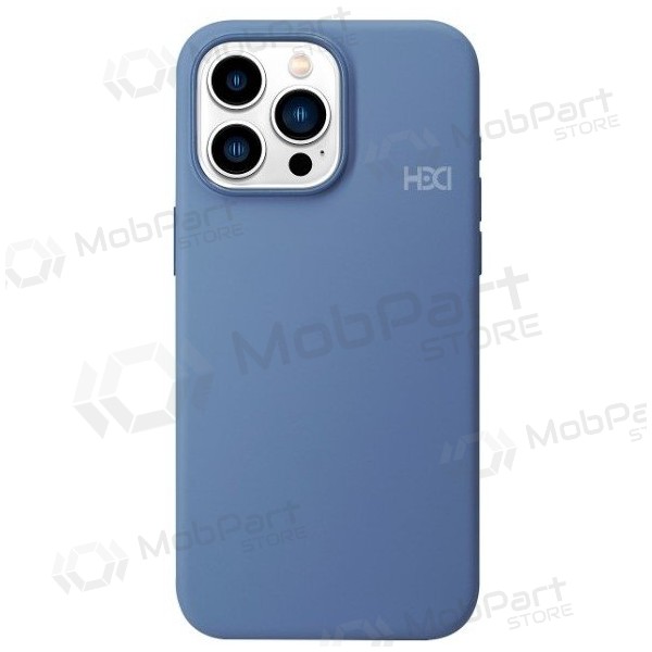 Handyhülle HDD Silicone MagSafe Case Samsung S908 S22 Ultra 5G Dunkelblau