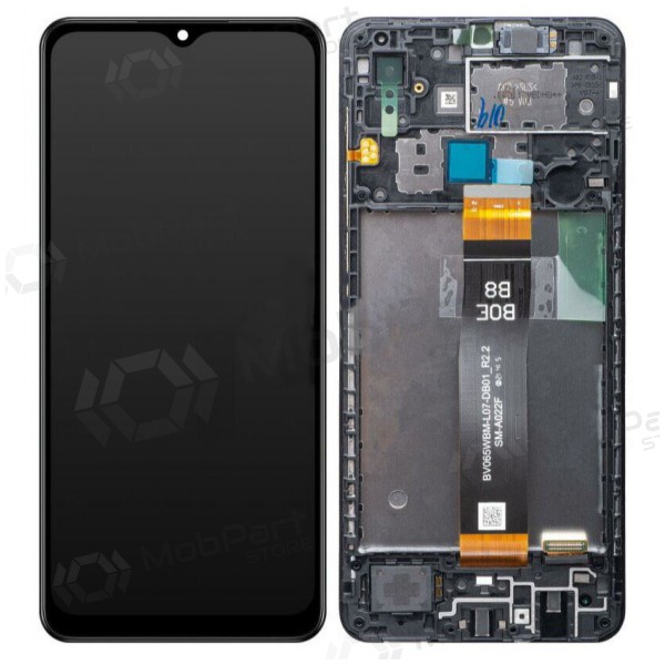 Samsung Galaxy A02 Display (Schwarz) (mit Rahmen) (original) Samsung Galaxy A02 Display (Schwarz) (mit Rahmen) (original)