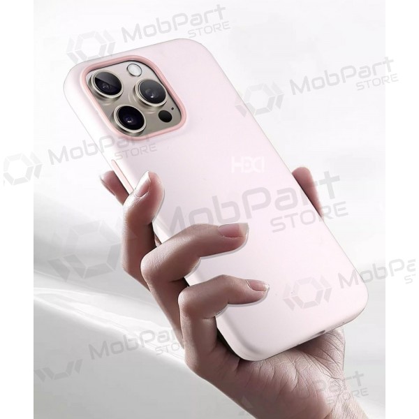 Handyhülle HDD Silicone MagSafe Case Samsung S901 S22 5G Rosa