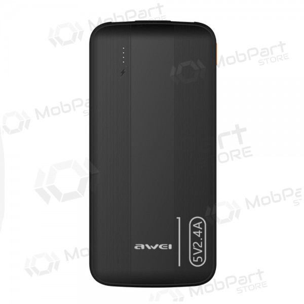 externe Batterie Power Bank Awei P20K 5V/2.4A 10000mAh Schwarz