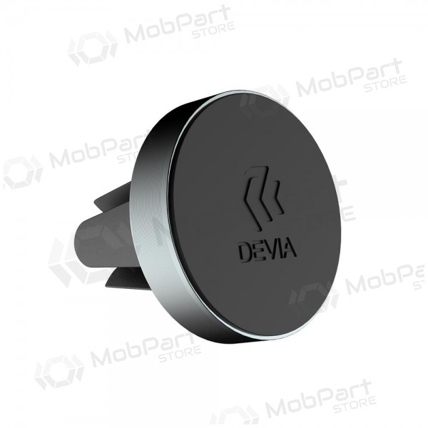 Automobilinis Universal telefono laikiklis Devia Circle attaches to ventilation grilles, magnetic, Schwarz
