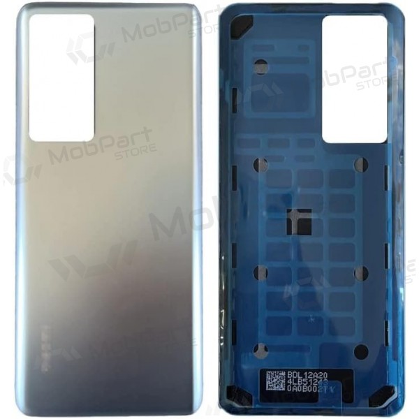 Xiaomi 12T / 12T Pro Rückseite Akkudeckel (Silbrig)