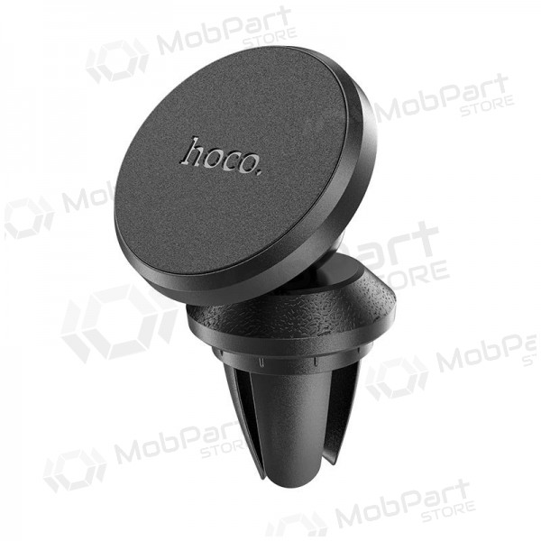 Automobilinis Universal telefono laikiklis Hoco CA81 attaches to ventilation grilles, magnetic, Schwarz