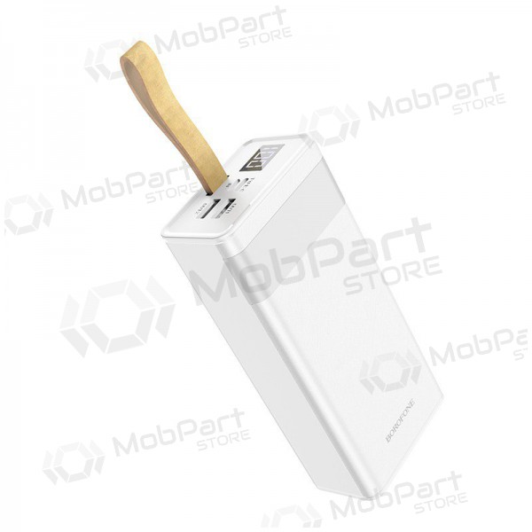 externe Batterie Power Bank Borofone BJ18A 2xUSB 2A 30000mAh Weiß