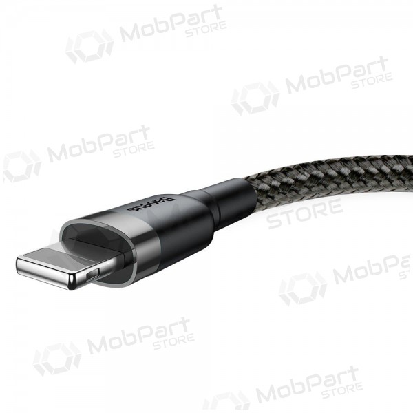 USB Kabel Baseus Cafule USB-A to Lightning 1.5A 2.0m Grau-Schwarz CALKLF-CG1