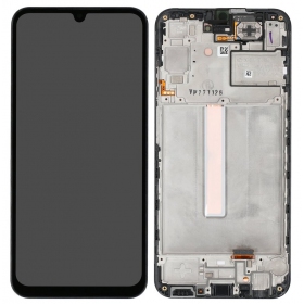 Samsung Galaxy A25 Display (Schwarz) (mit Rahmen) (OLED)