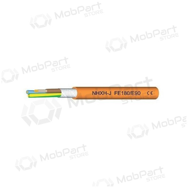 Energiekabel Eupen NHXH FE-180/E90 3x2.5 mm² Kupfer LSZH 1 kV