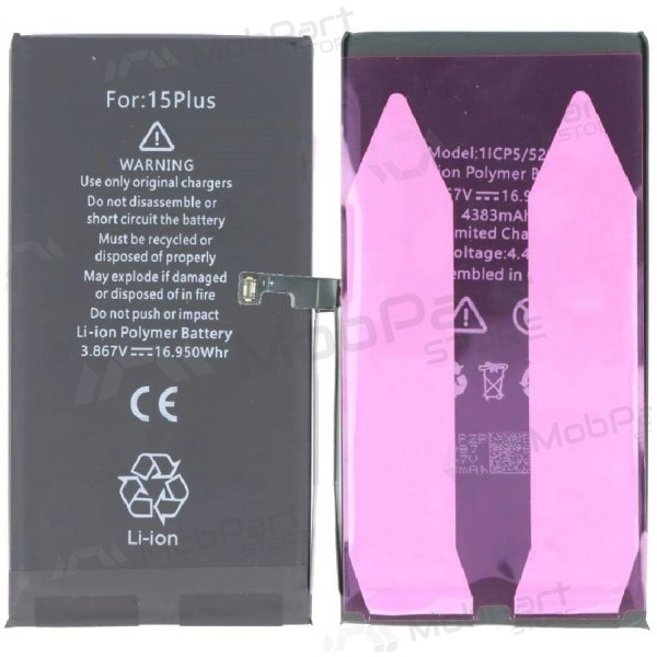 Apple iPhone 15 Plus Akku (Premium)