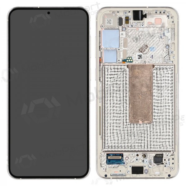 Samsung Galaxy S23+ Display (kreminė) (mit Rahmen) (original)