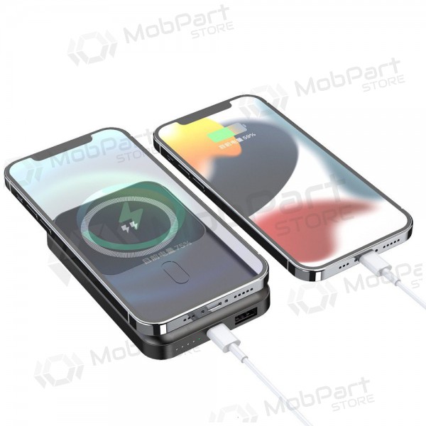 externe Batterie Power Bank Awei P139K 22.5W Magnetic Wireless 10000mAh Schwarz