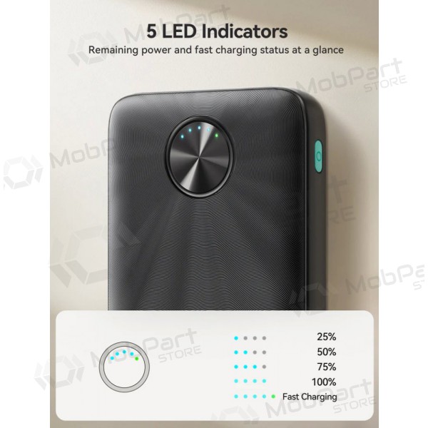 externe Batterie Power Bank Joyroom JR-PBF15 22.5W 10000mAh Schwarz