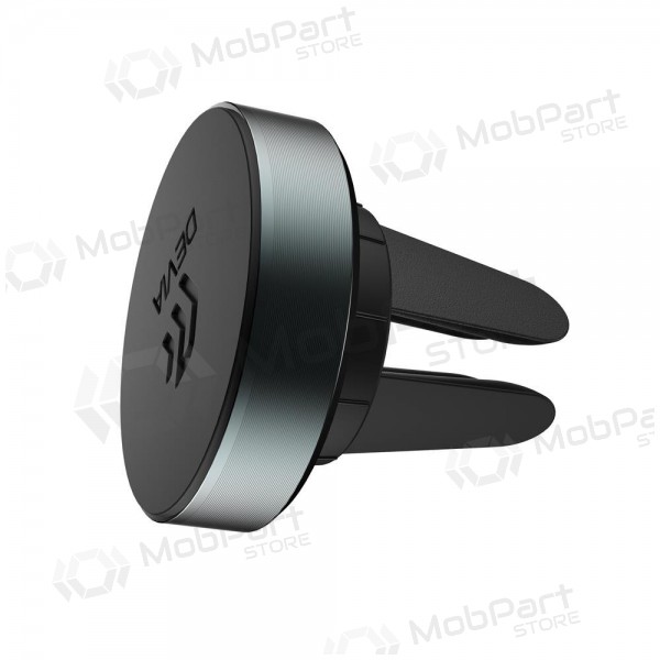 Automobilinis Universal telefono laikiklis Devia Circle attaches to ventilation grilles, magnetic, Schwarz
