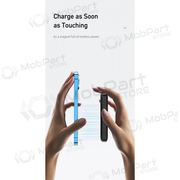 externe Batterie Power Bank Awei P139K 22.5W Magnetic Wireless 10000mAh Schwarz