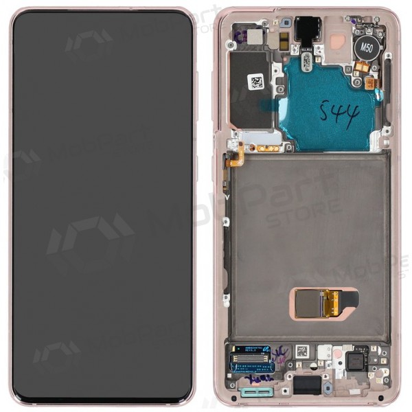 Samsung Galaxy S21 5G Display (Violett) (mit Rahmen) (original)