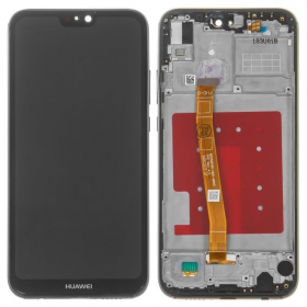 Huawei P20 Lite Display (Schwarz) (mit Rahmen) (gebraucht grade B, original)